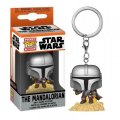 neuveden: Funko POP Keychain: Mandalorian - Mando w/Blaster (klíčenka)