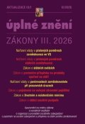 : Aktualizace III/1 2026 O poměrech zaměstnanců ve veřejných službách a správ