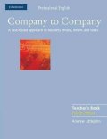 Littlejohn Andrew: Company to Company 4th Edition: Teacher´s Book
