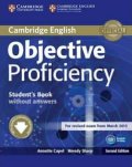 Capel Annette: Objective Proficiency Students Book without Answers with Downloadable Softw