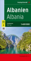 neuveden: Albánie 1:400 000 / automapa