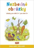 neuveden: Nezbedné obrázky (otázky pro děti 3+ / otázky pre deti 3+) - žlutý sešit / 