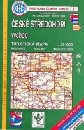 neuveden: České středohoří - východ - Turistická mapa - edice Klub českých turistů 11
