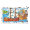 neuveden: DJECO Puzzle Piráti - 100 pcs