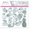 neuveden: Razítka Stampo Bullet Journal - Ovoce