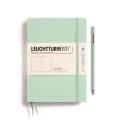 neuveden: Leuchtturm1917 Zápisník Mint Green Medium A5 čistý