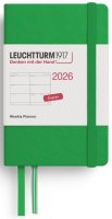 neuveden: Weekly Planner 2026 Mini (A7) Spring Leaf