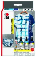 neuveden: Marabu Sada barev na textil ve spreji - Shibori Style