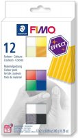 neuveden: FIMO sada 12 barev x 25 g - Efekt