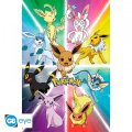 neuveden: Pokémon Plakát Maxi Eevee Evolution 91,5 x 61 cm