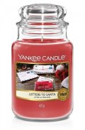 neuveden: YANKEE CANDLE Letters to Santa svíčka 623g