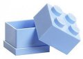 neuveden: Úložný box LEGO Mini 4 - světle modrý