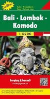 neuveden: AK 221 Bali, Lombok, Komodo 1:125 000 / automapa