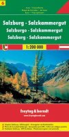 neuveden: Automapa: Salzburg Salzkammergut 1:200 000