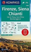 neuveden: Firenze, Siena, Chianti, Val di Pesa, Val d´Elsa, Monteriggioni 1:50 000 /