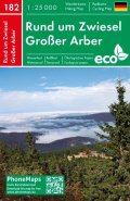 neuveden: PMG 182 Rund um Zwiesel Großer Arber 1:25 000
