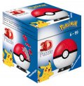 neuveden: Ravensburger 3D Puzzle-Ball - Pokémon Motiv 1 / 54 dílků