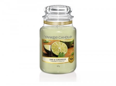 neuveden: YANKEE CANDLE Lime & Coriander svíčka 623g