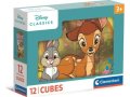 neuveden: Obrázkové kostky Disney klasické pohádky 12 kostek