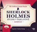 Doyle Arthur Conan: Sherlock Holmes - Studie v šarlatové - CDm3 (Čte Václav Knop)