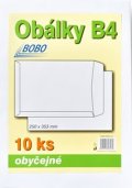neuveden: Obálky B4 obyčejné (bal.10ks)