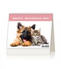 neuveden: Kalendář stolní 2025 - MiniMax Mazlíčci / Maznáčikovia