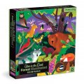 neuveden: Puzzle Lesní zvířátka - svítí ve tmě 500 dílků