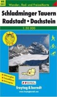 neuveden: WK 201 Schladminger Tauern, Radstadt, Dachstein 1:50 000 / turistická mapa