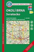 neuveden: Okolí Brna, Svratecko /KČT 85 1:50T Turistická mapa