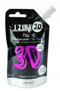 neuveden: Reliéfní pasta 3D IZINK - orchid, perleťová růžová, 80 ml