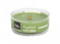 neuveden: WoodWick Evergreen svíčka petite 31g