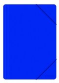 neuveden: Spisové desky PP s gumičkou A4 500 µm - modrá