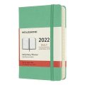 neuveden: Moleskine Diář 2022 zelený S, denní, tvrdý