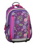 neuveden: Bagmaster Dívčí školní batoh MERCURY 9 A VIOLET/PINK/GREEN