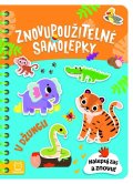: Znovupoužitelné samolepky V džungli