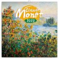 neuveden: Kalendář 2022 poznámkový: Claude Monet, 30 × 30 cm