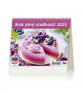 neuveden: Kalendář stolní 2025 - MiniMax Rok plný sladkostí