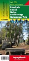 neuveden: WK 076 Nebelstein, Gmünd, Weitra 1:50 000 / turistická mapa