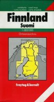 neuveden: Finsko 1:800 000 Automapa / Suomi 1:800 000