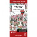 neuveden: Třebíč - Historické centrum/Kreslený plán města