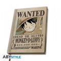 neuveden: One Piece Zápisník A5 - Wanted Luffy