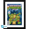 neuveden: Želvy Ninja Zarámovaný plakát - Comics cover