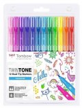 neuveden: Tombow Sada oboustranných fixů TwinTone - Rainbow