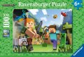 neuveden: Puzzle Minecraft 100 dílků