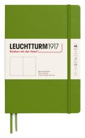 : Zápisník Leuchtturm1917 A5 tvrdé desky Moss čistý