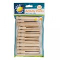 neuveden: DOCRAFTS dřevěné retro kolíčky s hlavičkou 12ks