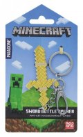 neuveden: Klíčenka kovová Minecraft Otvírák - meč