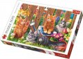 neuveden: Trefl Puzzle Koťata v zahradě / 500 dílků