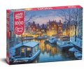 neuveden: Cherry Pazzi Puzzle - Amsterdam v noci 1000 dílků