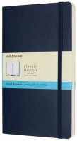 neuveden: Zápisník Moleskine - měkké desky, L, tečkovaný - modrý